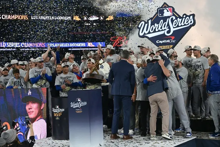 ¡Los Dodgers son bicampeones de la Serie Mundial!