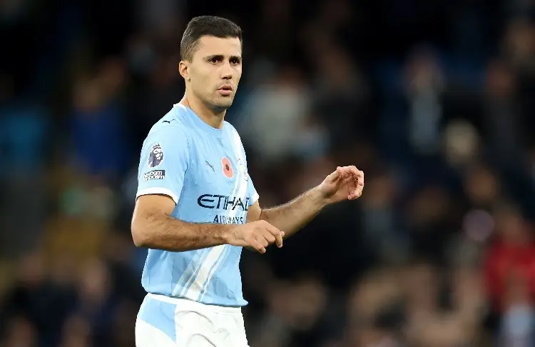 Rodri por fin vuelve a jugar