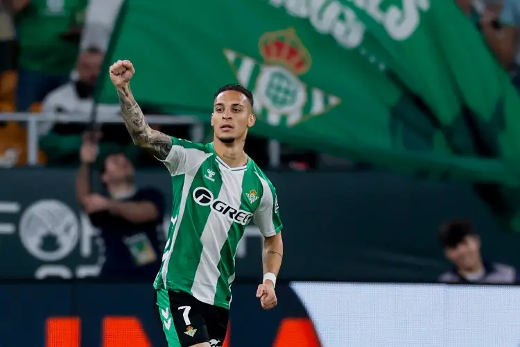 Doblete de Antony y Real Betis entra a zona de puestos europeos