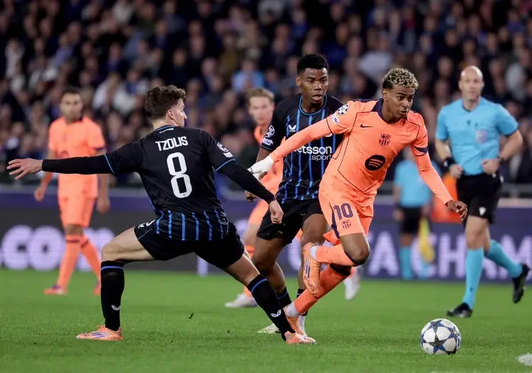 Barcelona rescata el empate ante el Club Brujas en Champions League