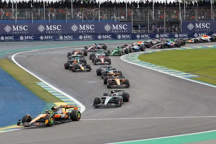 F1: Lando Norris gana el Sprint en el Gran Premio de Brasil 