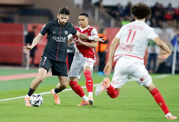 ¡Se acabó el dominio! PSG tropieza ante Mónaco y peligra su liderato en la Ligue 1