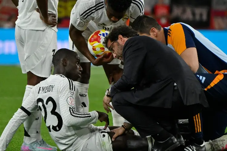 Ferland Mendy vuelve a causar baja del Real Madrid y se pierde el resto del año