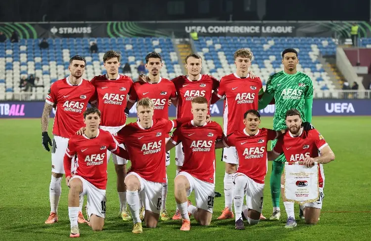 Mateo Chávez y AZ Alkmaar consiguen valioso triunfo en Conference League