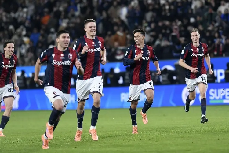 ¡Sorpresa! Bolonia elimina al Inter de Milán de la Supercopa de Italia