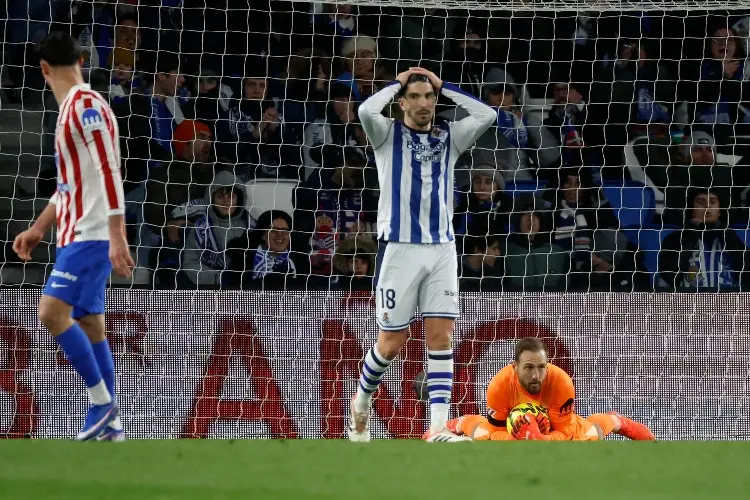 Atlético de Madrid deja ir puntos importantes contra la Real Sociedad