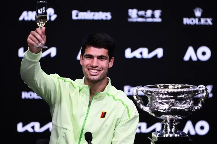 El curioso tatuaje que se hará Carlos Alcaraz tras conquistar el Abierto de Australia