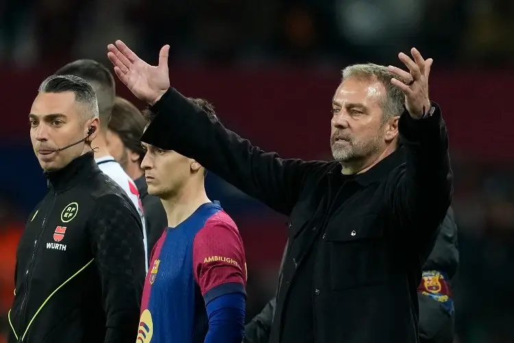 DT del Barcelona se lanza contra el arbitraje tras ser goleados por el Atlético de Madrid