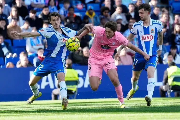 Con gol de último minuto, Celta de Vigo le saca el empate a Espanyol 