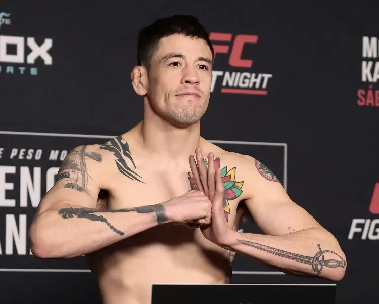 Mexicano Brandon Moreno listo para pelear por el título mosca de la UFC