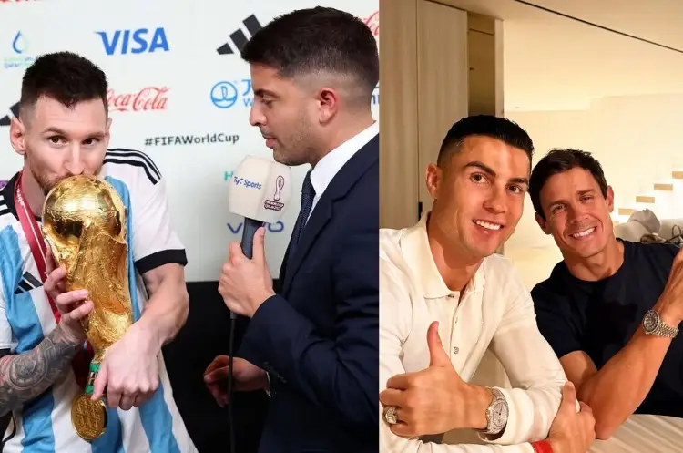 ¡Pelea de periodistas! Amigo de Messi y CR7 se subirán al ring en la Velada del Año