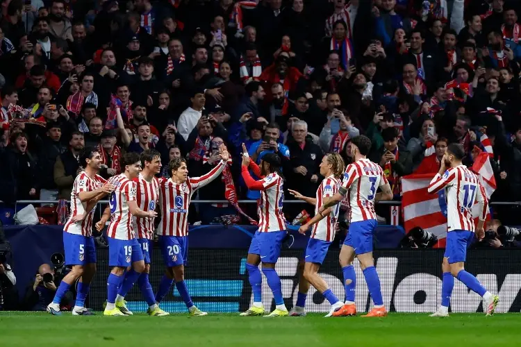 Atlético de Madrid aprovecha errores y golea al Tottenham en los octavos de la Champions