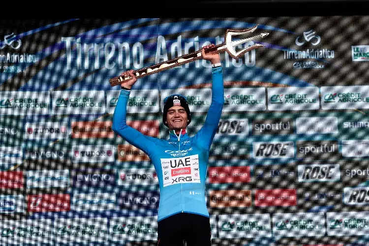 ¡Isaac del Toro es el campeón de la Tirreno-Adriático!