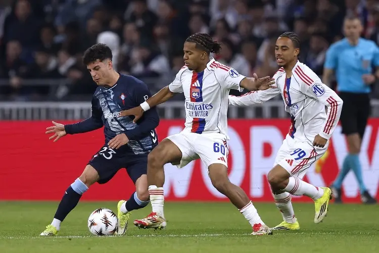 Celta de Vigo da la sorpresa y elimina al Olympique Lyon en la Europa League 