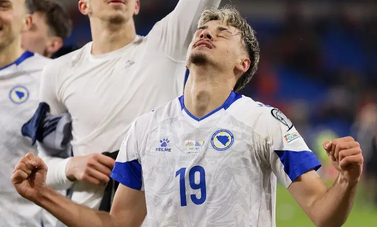 Gales fracasa rumbo al Mundial 2026 mientras Bosnia sueña con volver a tocar el cielo 