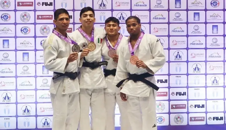 México se llena de medallas en Copa Panamericana de Judo 