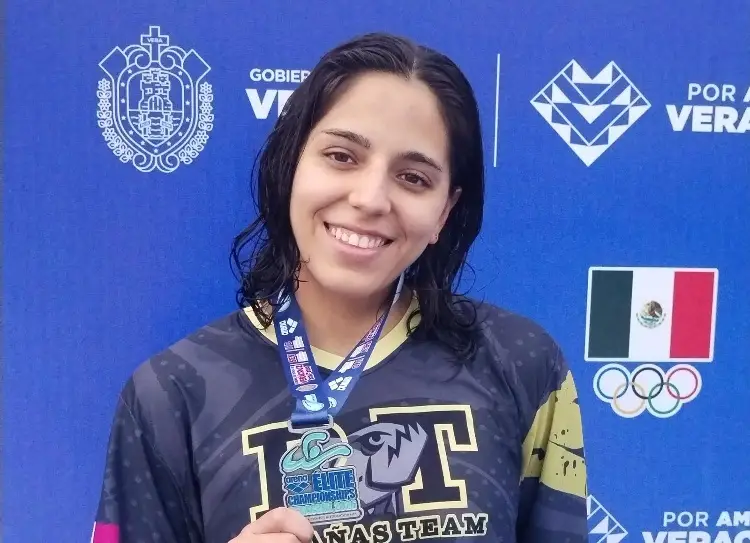 Veracruzana Susana Hernández brilla en el Selectivo Nacional de Natación 2026
