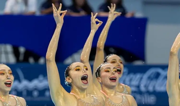 ¡Más y más medallas! México suma oro y plata en el Panamericano de Natación Artística 