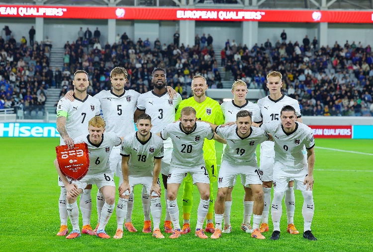 Austria anuncia convocatoria definitiva para el Mundial 2026