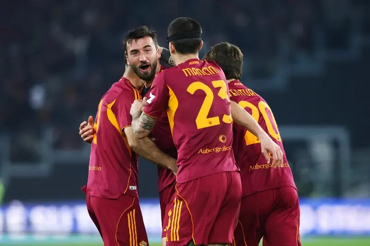 La Roma gana y sella su clasificación a la Champions League