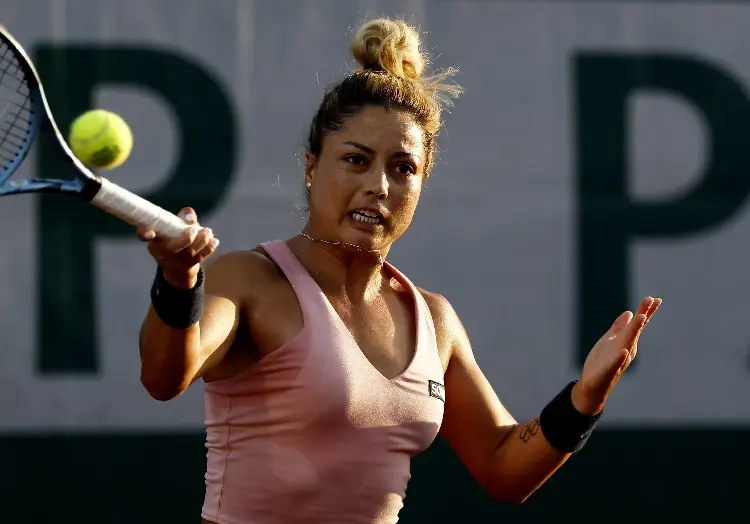 Mexicana Renata Zarazúa queda eliminada en primera ronda de Roland Garros