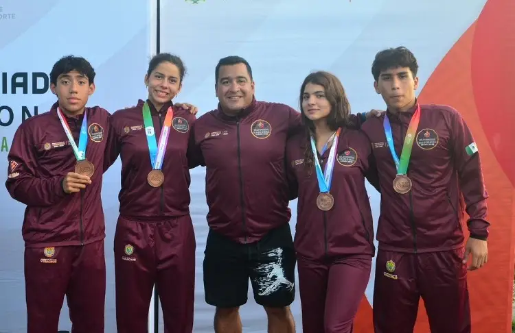 Con una participación histórica, Veracruz finaliza la Olimpiada Nacional Conade en Aguas Abiertas