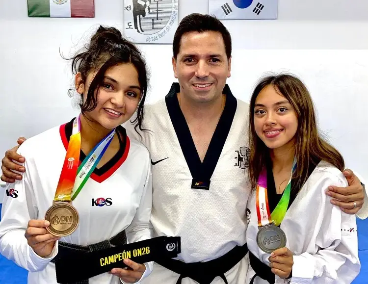 Brillan artemarcialistas de Élite de Taekwondo en la Olimpiada Nacional 2026