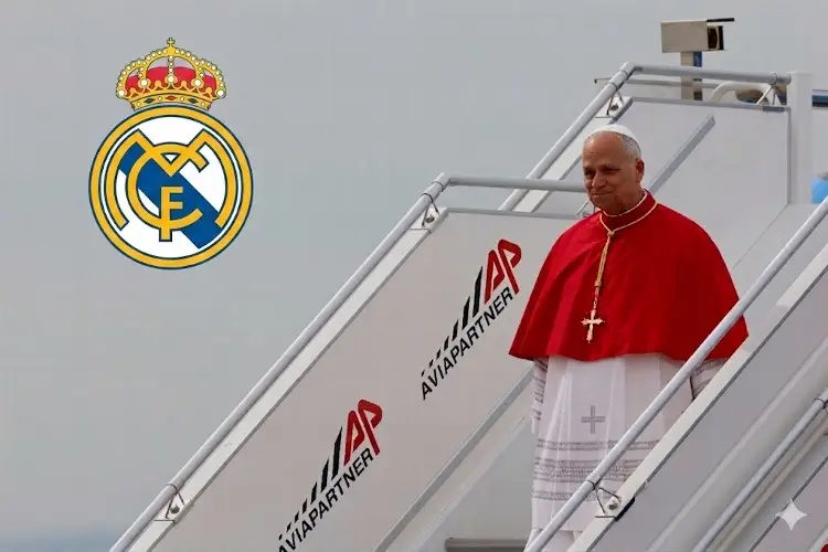 ¡El papa es merengue! León XIV confieza su amor al Real Madrid 