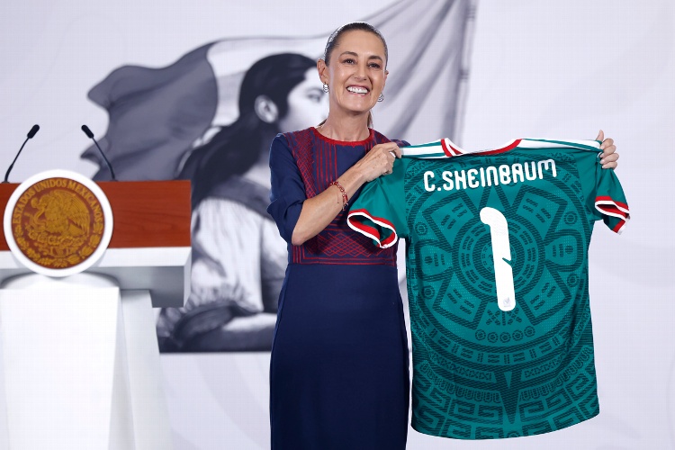 Claudia Sheinbaum asegura que inauguración del Mundial será tranquila y en paz