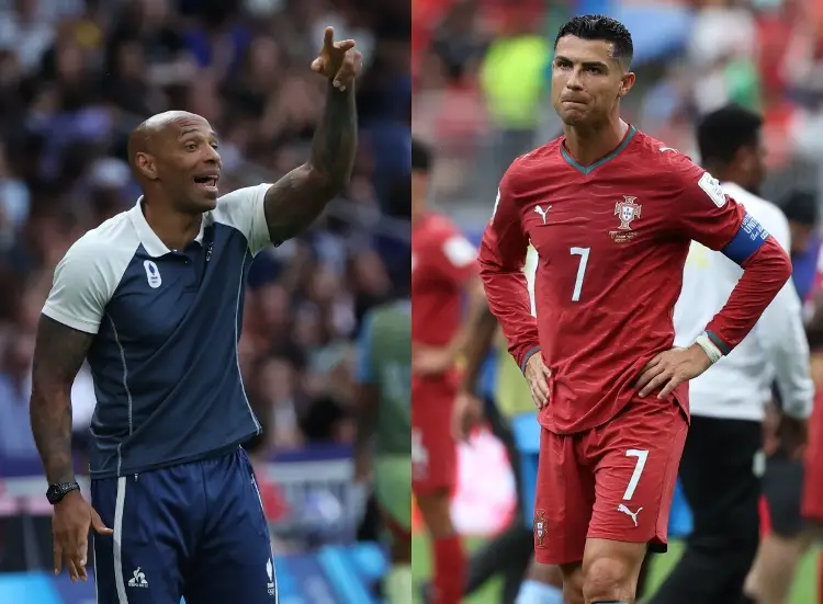 Thierry Henry revienta contra egoísmo de Cristiano: 'El equipo necesita gol, no tu'