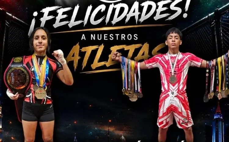 Veracruzano clasifican para el Mundial de Artes Marciales Mixtas 2026