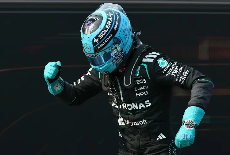 George Russell gana el GP de Austria; 'Checo' Pérez no pudo terminar 
