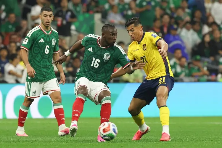 Así fue el gol de Julián Quiñones para abrir el marcador en el México vs Ecuador (VIDEO)