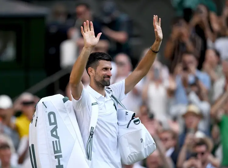 Lo que dijo Novak Djokovic tras quedar eliminado de Wimbledon