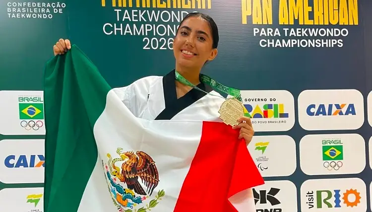 Veracruzana Vianey Méndez representará a México en el Mundial de Taekwondo Poomsae