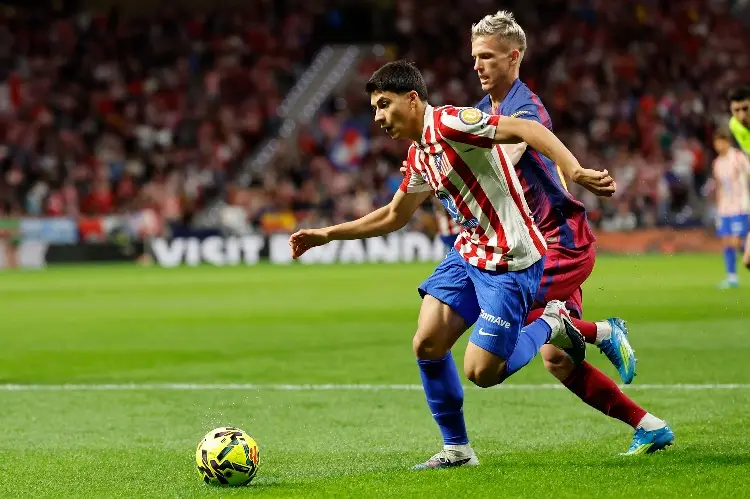 Obed Vargas regresa a los entrenamientos con el Atlético de Madrid