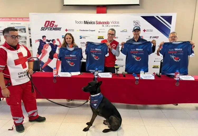 Cruz Roja Mexicana presenta la carrera 'Todo México Salvando Vidas'