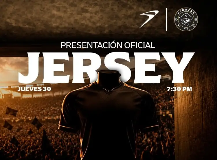 ¡Hoy presentan el uniforme oficial de Piratas FC!
