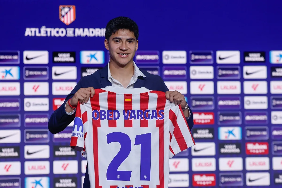 Obed Vargas con futuro incierto en el Atlético de Madrid