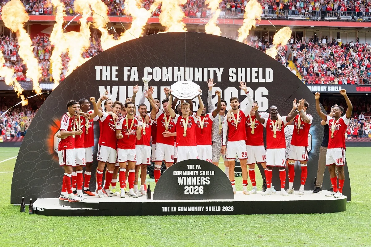 Arsenal humilla al Manchester City para adueñarse de la Supercopa de Inglaterra