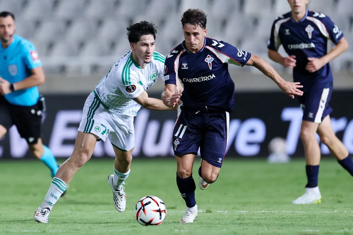 Celta de Vigo pierde ante el Omonia en la Europa League 