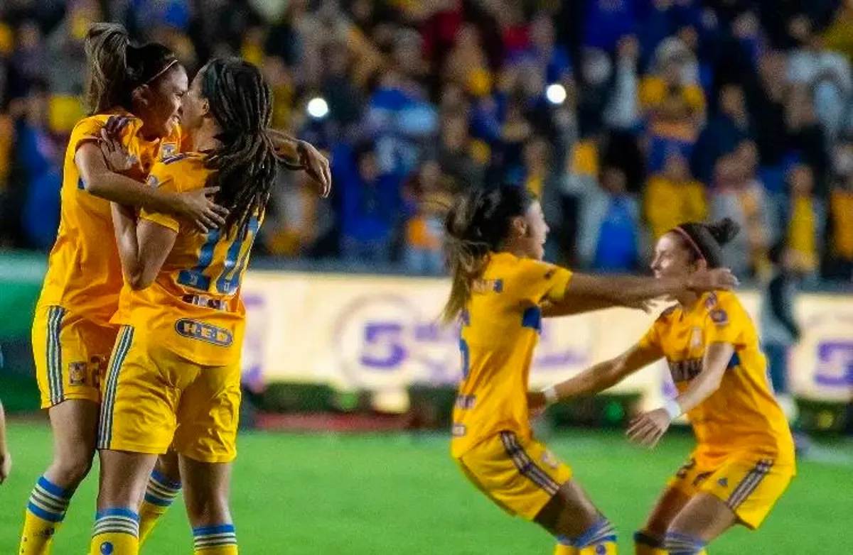 Tigres propina goleada de escándalo a Toluca en la Liga MX Femenil 