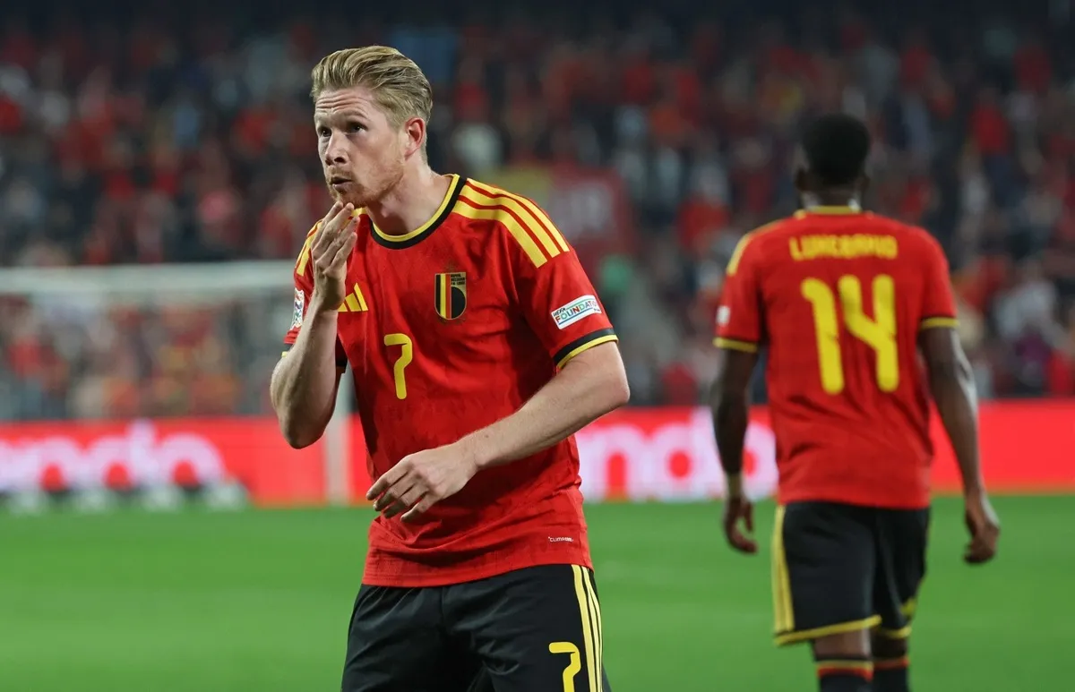 Bélgica golea a Turquía con doblete de Kevin De Bruyne incluido 