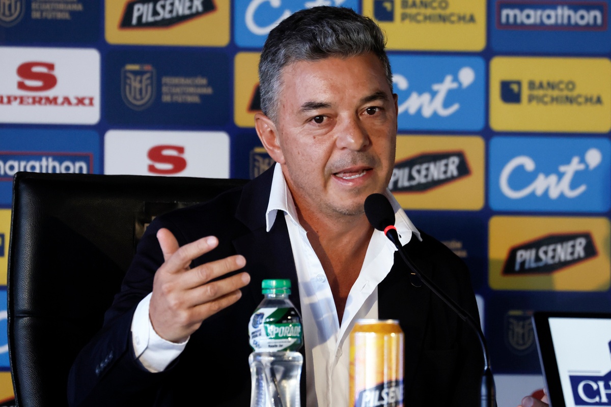 Marcelo Gallardo sigue sin poder ganar como DT de Ecuador 