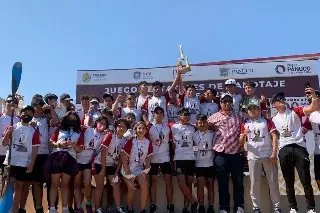 Tuxpan campeón de Juegos  Estatales Canotaje 2022 