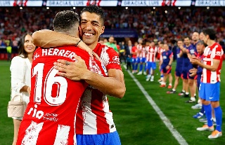 Luis Suárez se despide entre lágrimas del Atlético de Madrid