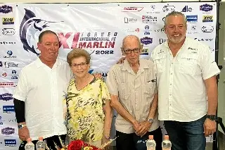 Presentan XXI Torneo Internacional Marlin de Club de Yates Veracruz