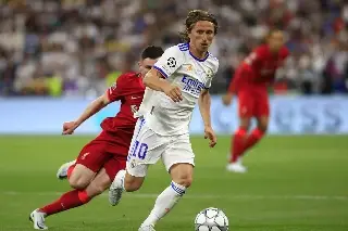 Luka Modric vuelve lesionado con el Real Madrid 