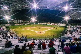 Lluvia impide juego de El Águila vs Pericos en Poza Rica