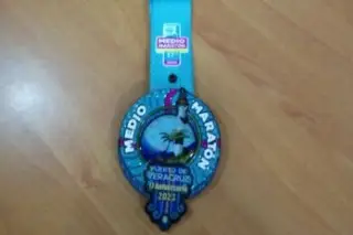 Medio Maratón Puerto de Veracruz ya tiene medalla